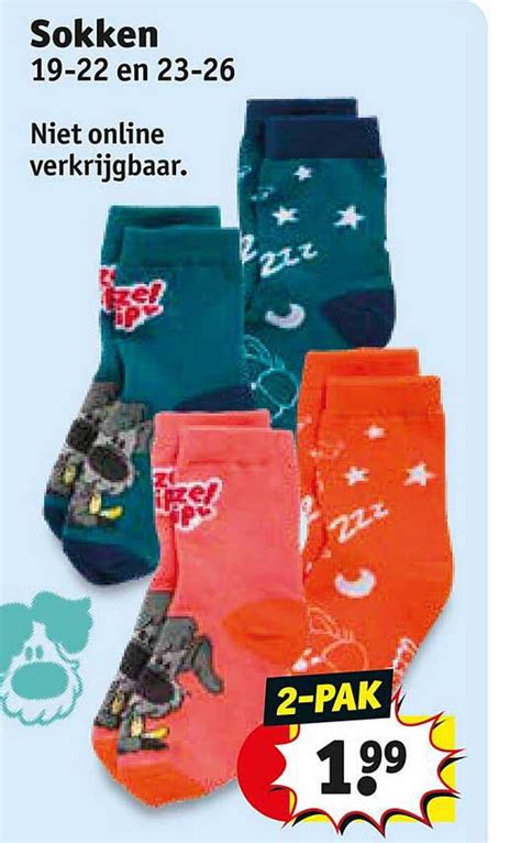 Alle sokken aanbieding bij Kruidvat .